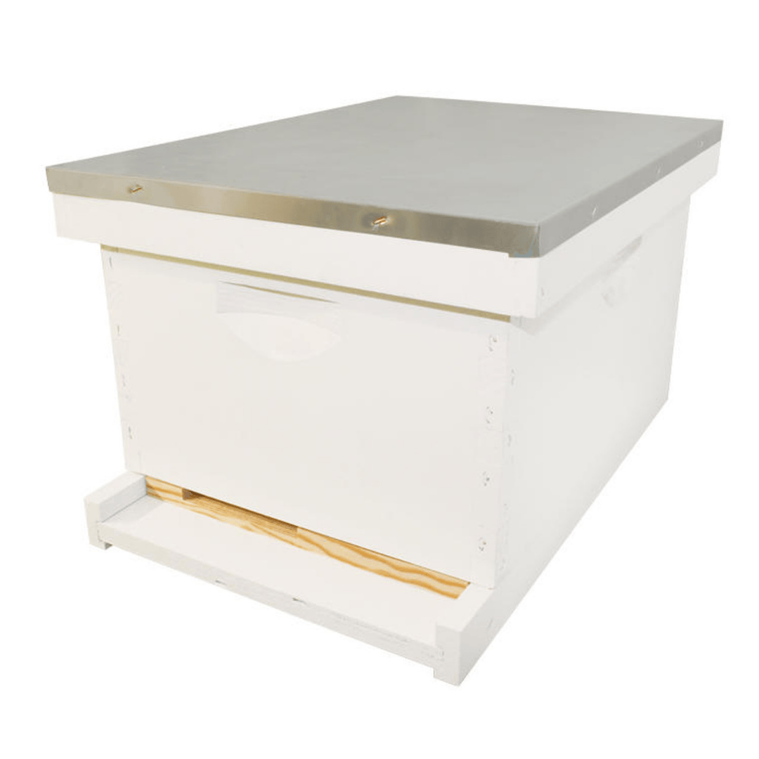 HK570 Painted 9 5/8&quot; 8 Frame Traditional Complete Hive Kit