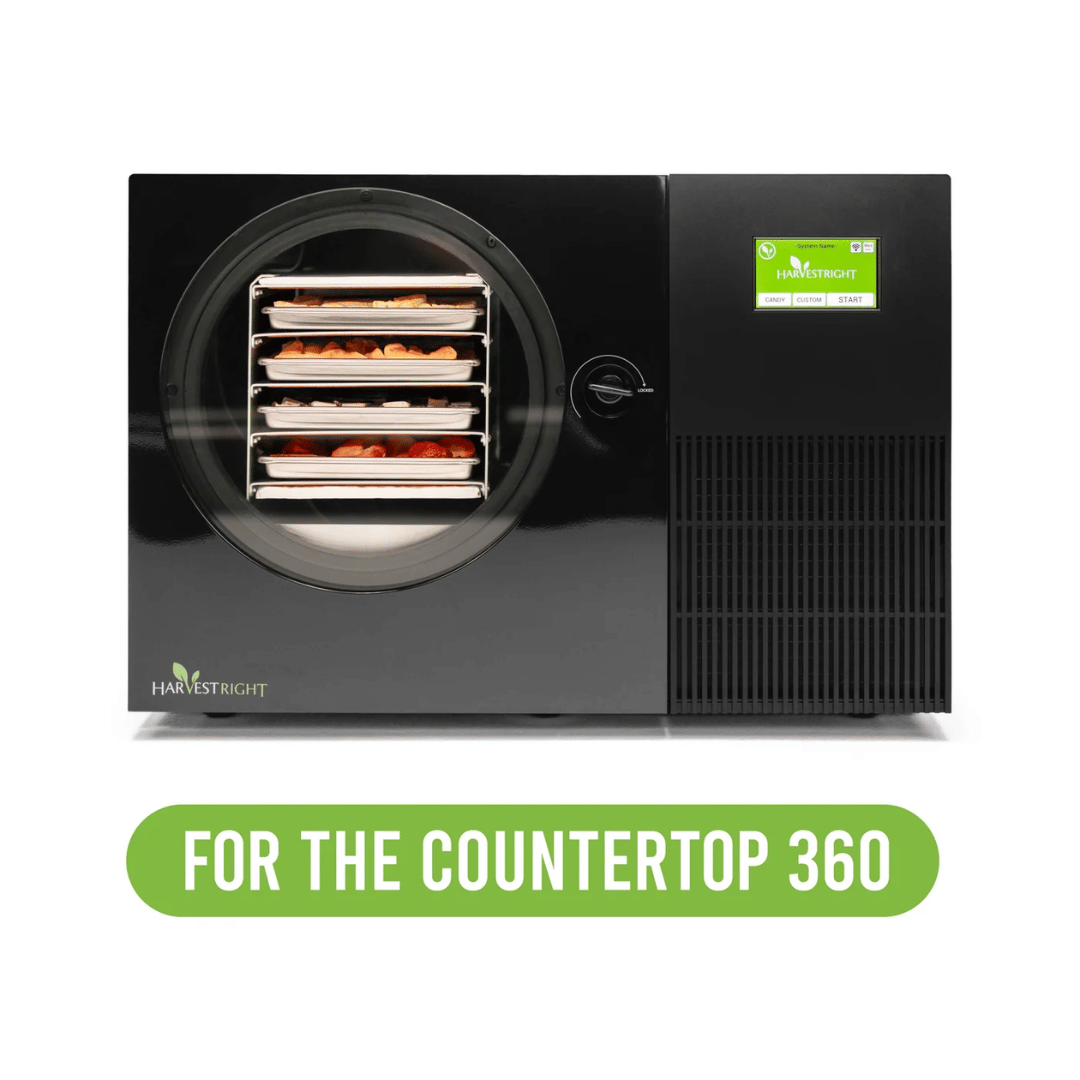  Harvest Right - Countertop 360 Trays  inside freeze dryer