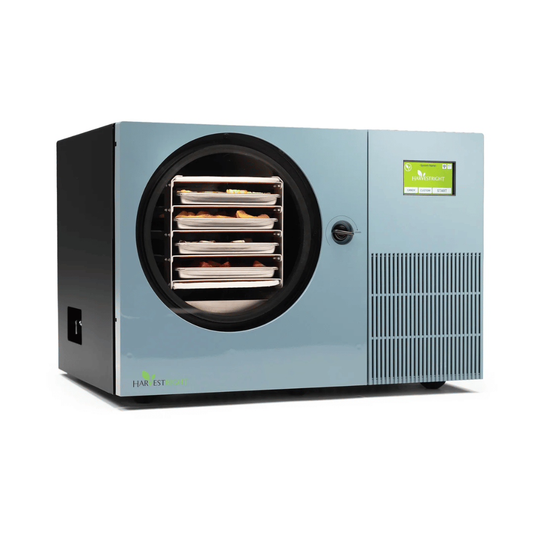 Harvest Right - Pale Blue Countertop 360 Freeze Dryer - Side