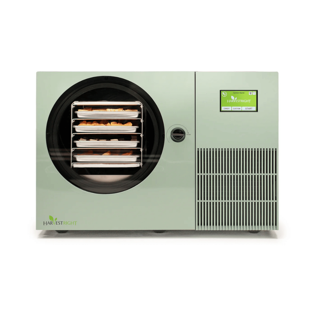 Harvest Right - Sage Green Countertop 360 Freeze Dryer - Front