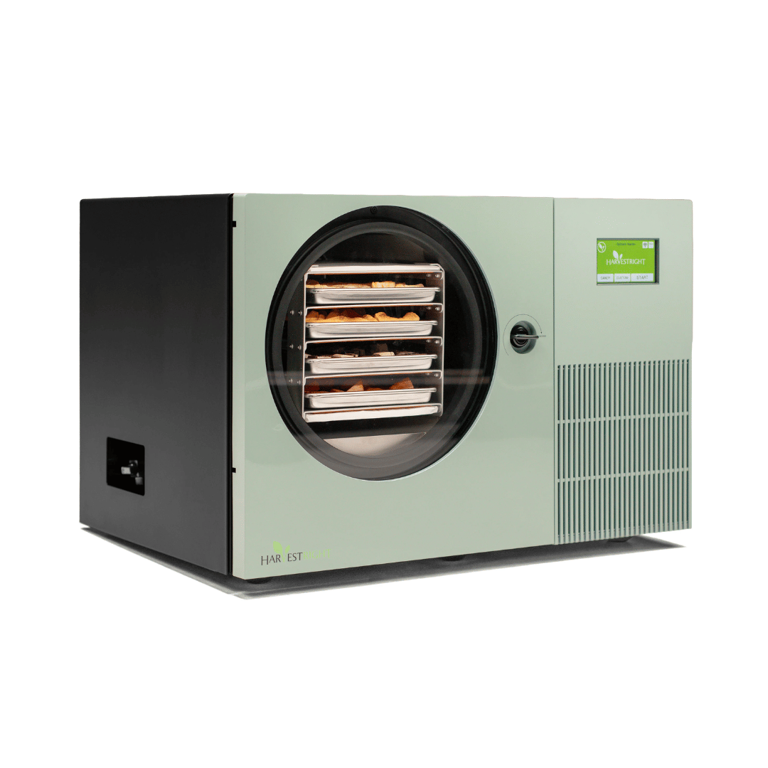 Harvest Right - Sage Green Countertop 360 Freeze Dryer - Side