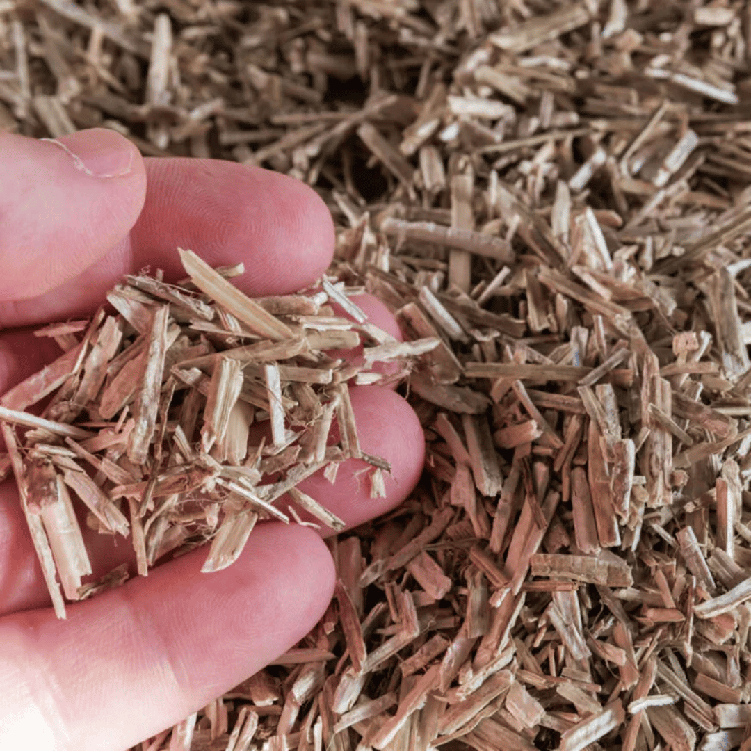 Hemp Bale Compost Material