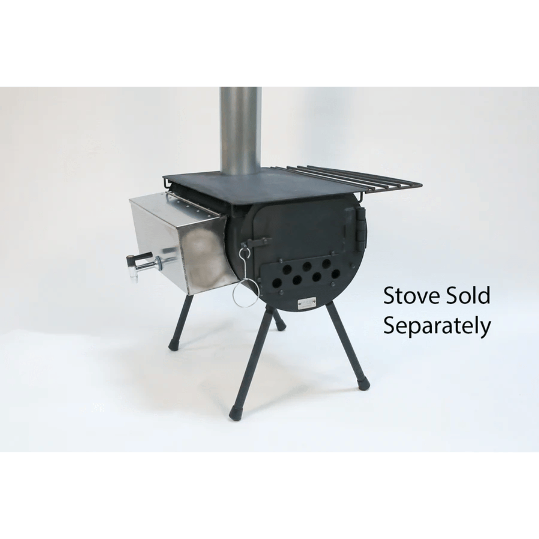 Hot Water Tank Accessory installed on stove