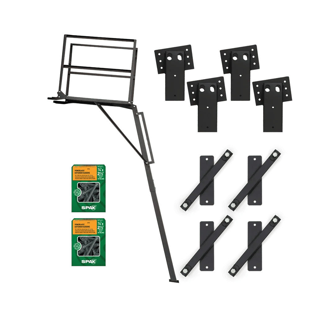 Hunting Blind Elevation Bundle – 8' Steel Entry Kit