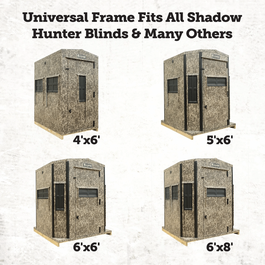 Hunting Blind Elevator Tower Kit - Steel, Made in USA