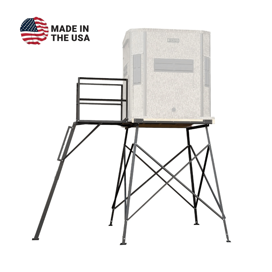 Hunting Blind Elevator Tower Kit - Steel, Made in USA