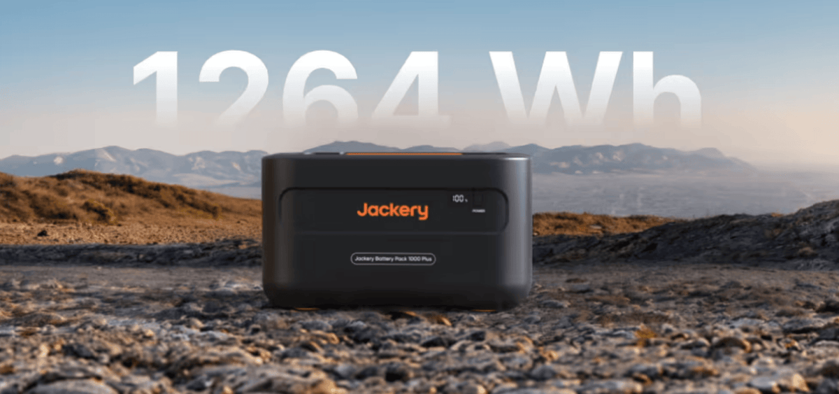 Jackery Battery Pack 1000 Plus capacity