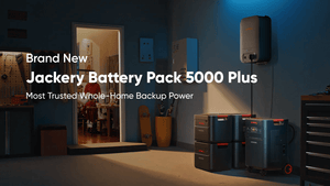 Jackery Battery Pack 5000 Plus Home Backup power setup