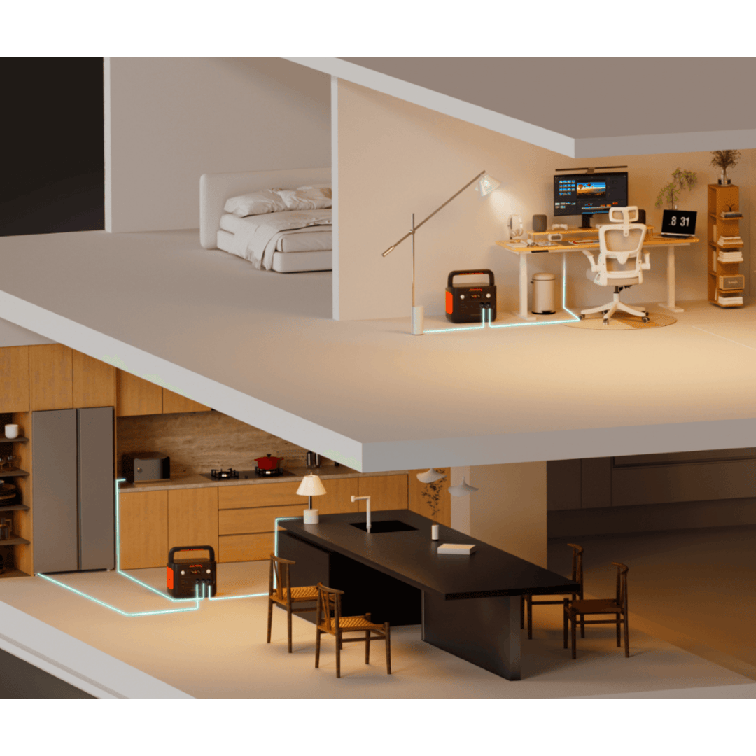 Jackery Explorer 1000 V2 home use visualization