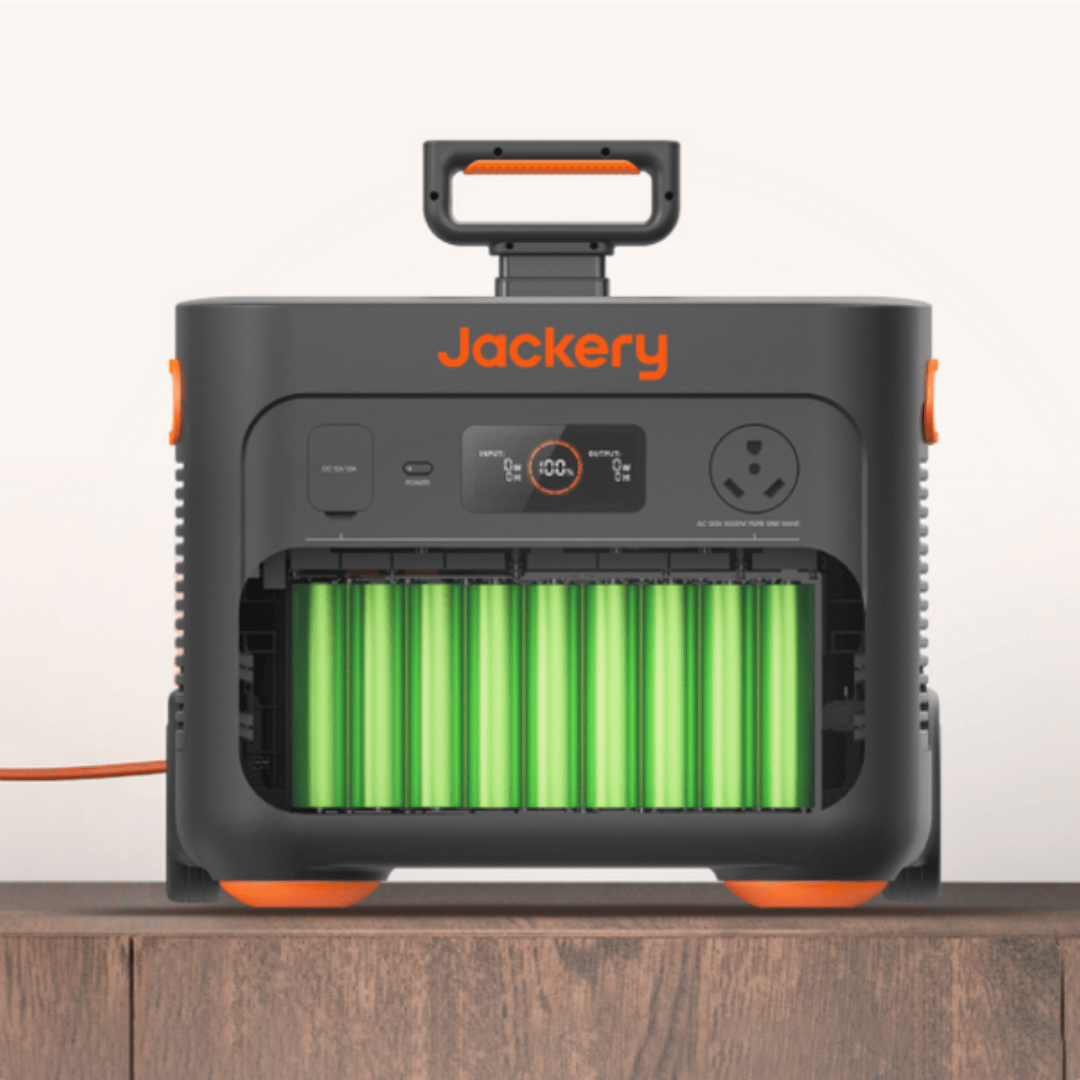 Jackery Explorer 2000 Plus battery view with handle