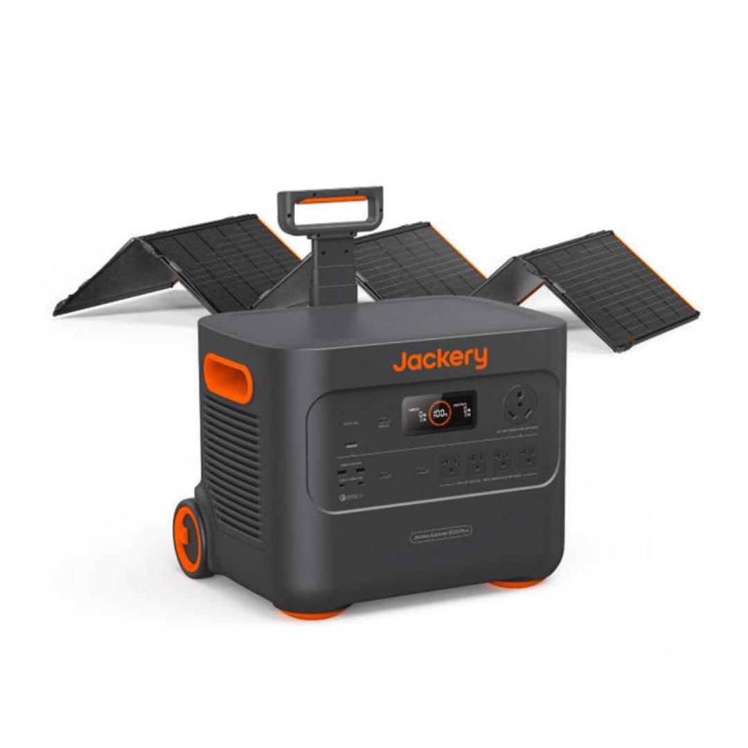 Jackery Explorer 2000 Plus with 500W solar panel
