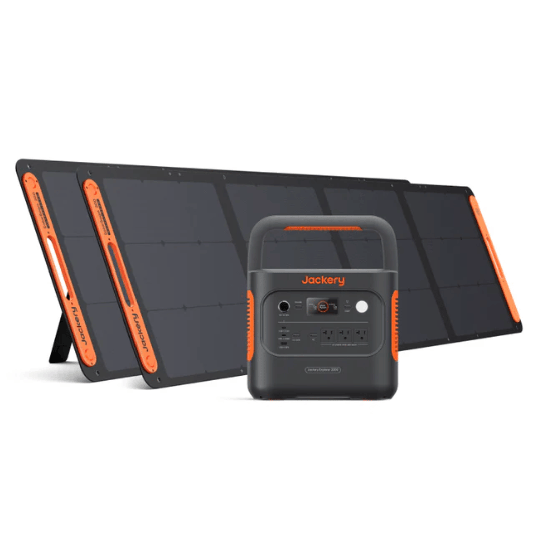 Jackery Explorer 2000 v2 With Solar Panels