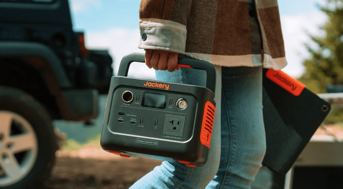 Jackery Explorer 240 v2 Portable Power Station Portability