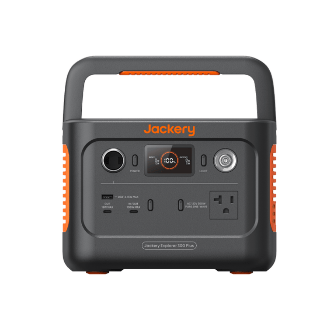 Jackery 300W Solar Generator - Explorer 300 Plus | 600W Surge Jackery 300W Solar Generator - Explorer 300 Plus | 600W Surge