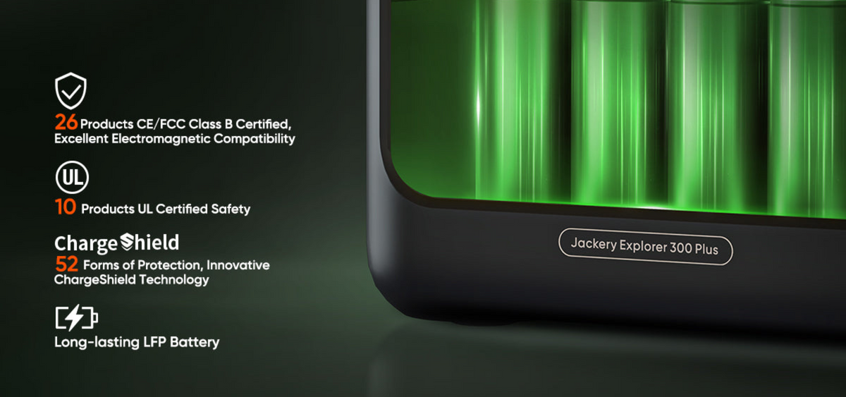 Jackery Explorer 300 Plus battery specs