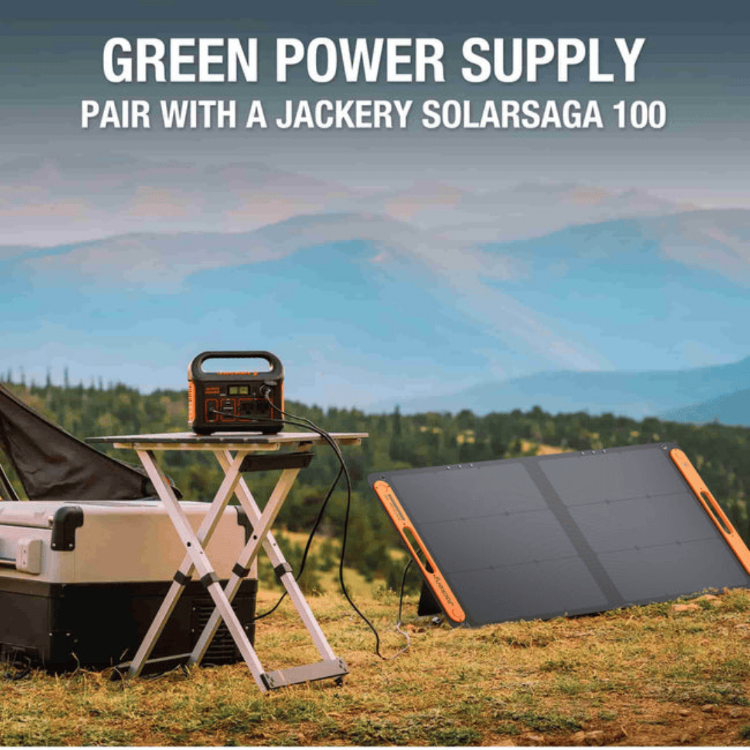 Jackery Explorer 300 solar charging