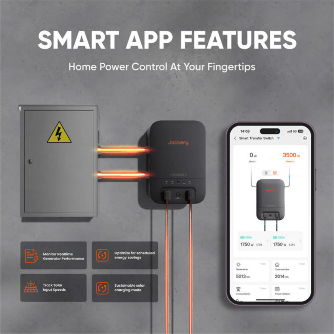 Jackery Explorer 5000 Plus app features