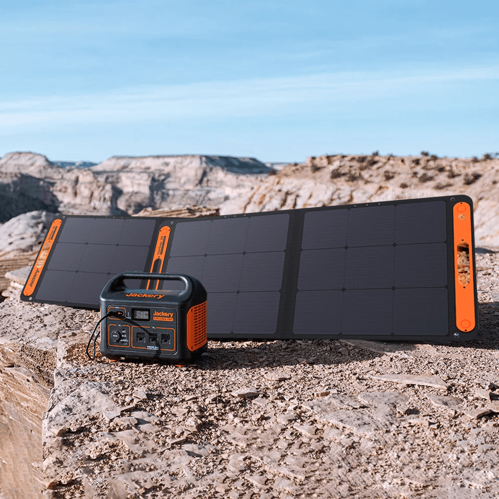 Jackery Explorer 500 Solar Charging