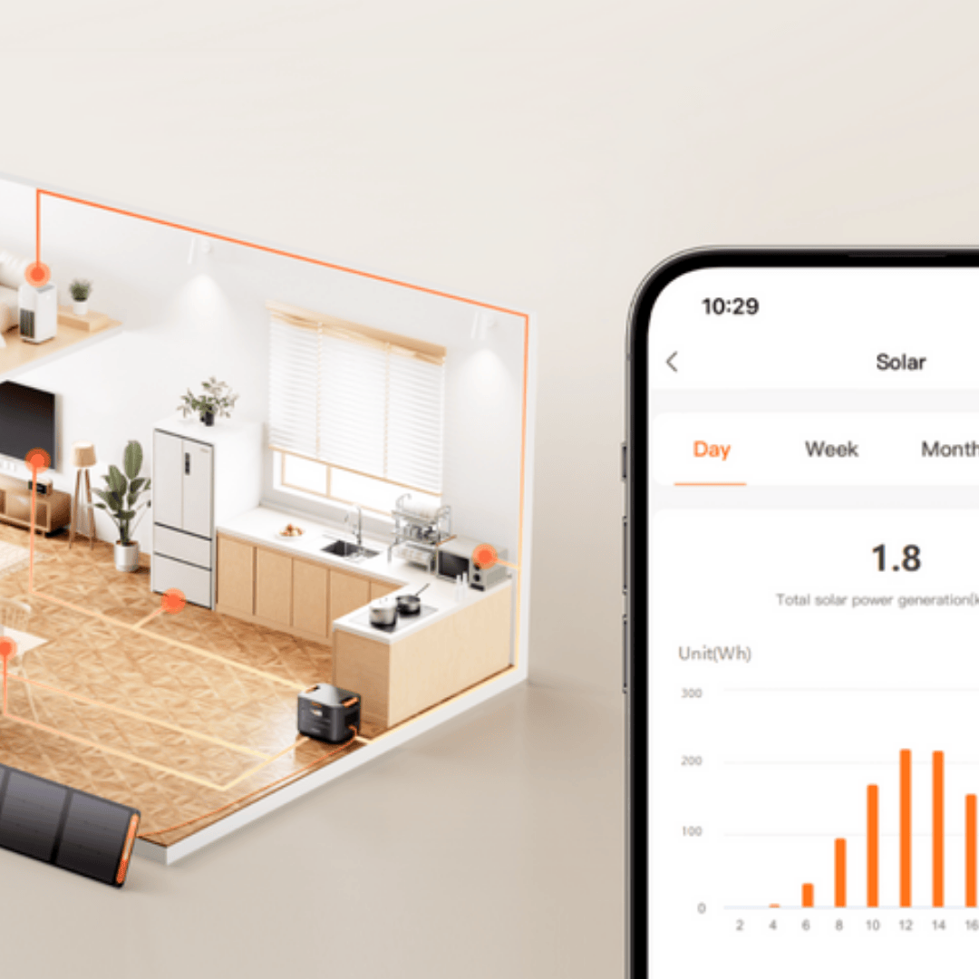 Jackery HomePower 3000 app control