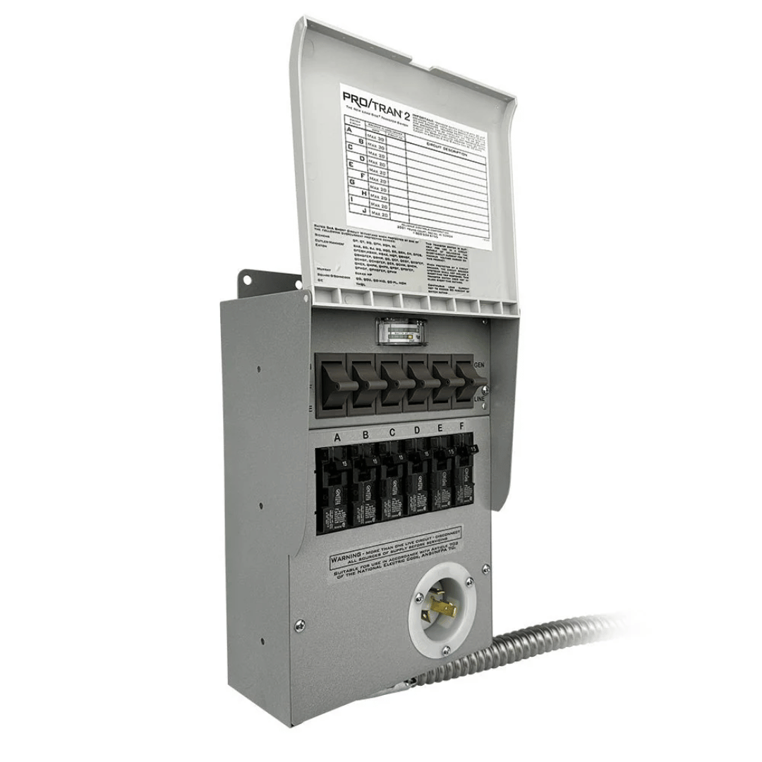 Jackery Manual Transfer Switch Side