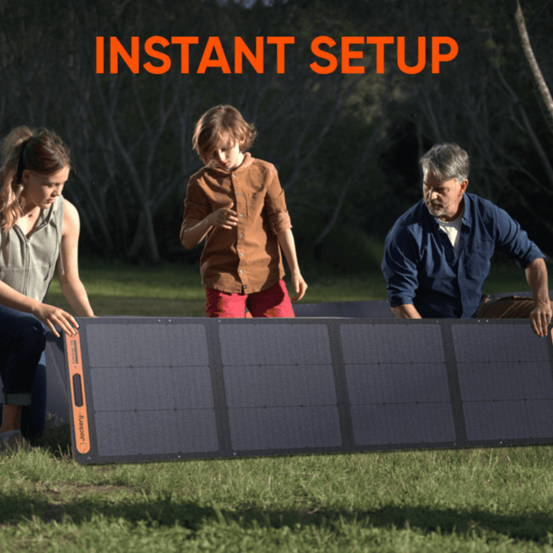 Jackery SolarSaga 200W Solar Panel instant setup