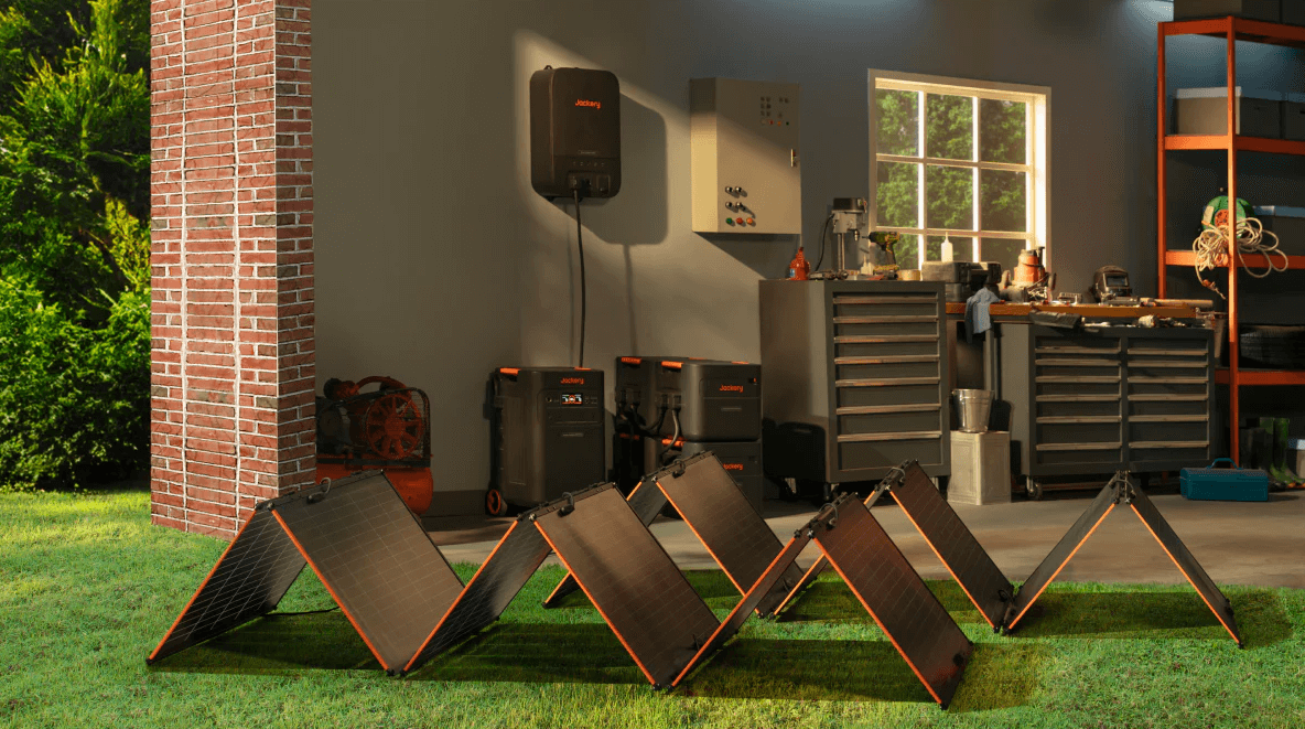 Jackery SolarSaga 500 X Solar Portable Setup