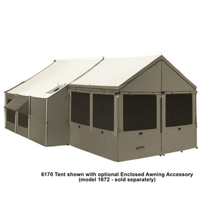 Picture of Kodiak Canvas 12x12 Cabin Tent with Awning Accessory