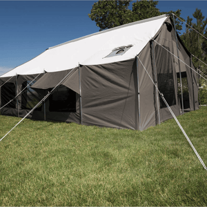 Photo of Kodiak Canvas 12x16 Cabin Tent assembled
