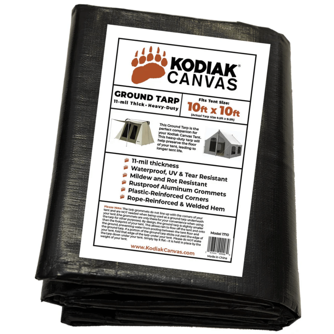 Kodiak Canvas Ground Tarp - 10 x 10ft