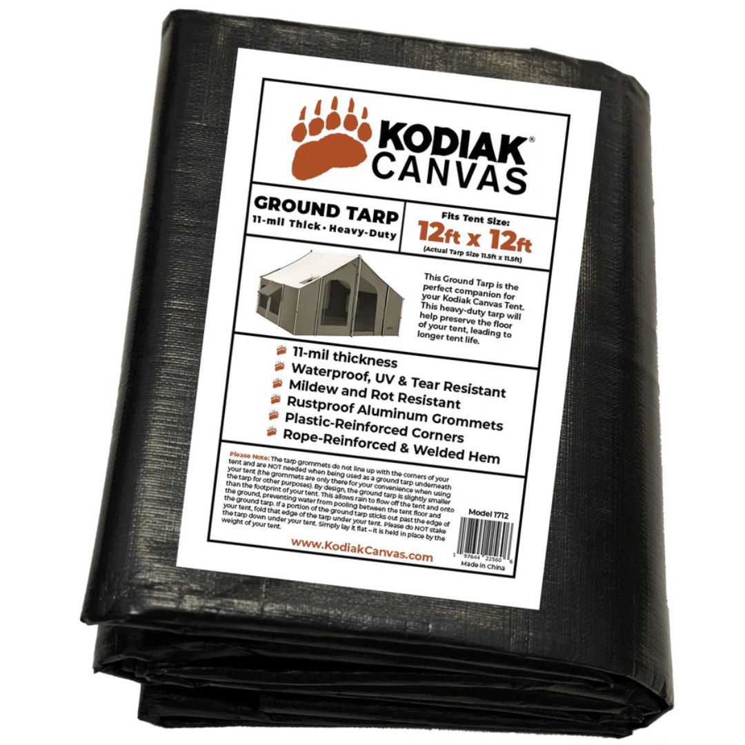Kodiak Canvas Ground Tarp - 12 x 12 ft