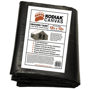 Kodiak Canvas Ground Tarp - 12 x 12 ft