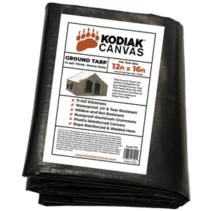 Kodiak Canvas Ground Tarp - 12 x 16ft
