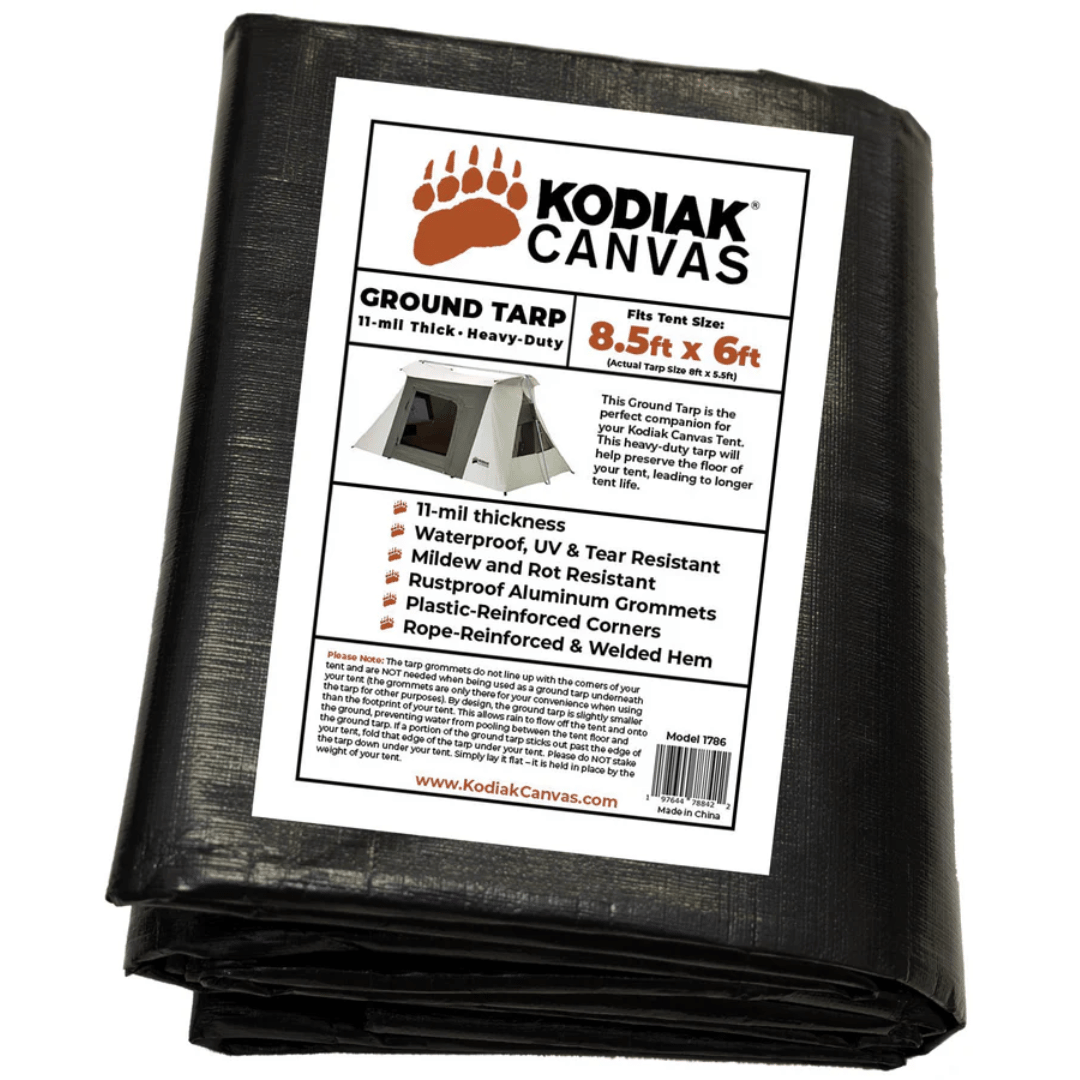 Kodiak Canvas Ground Tarp - 8.5 x 6ft