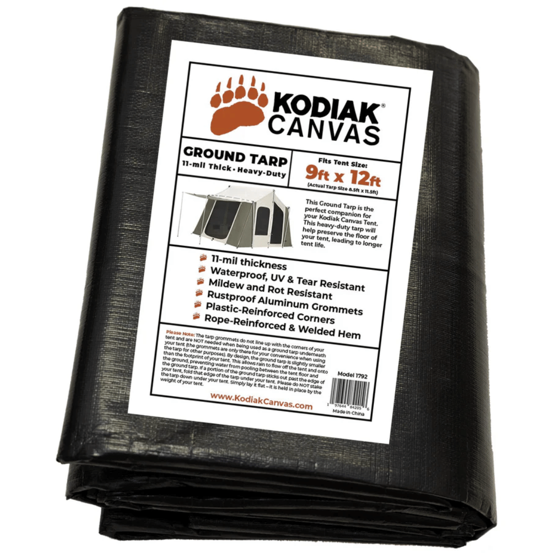 Kodiak Canvas Ground Tarp - 9 x 12 ft