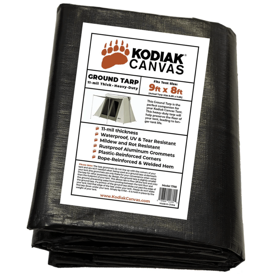 Kodiak Canvas Ground Tarp - 9 x 8ft