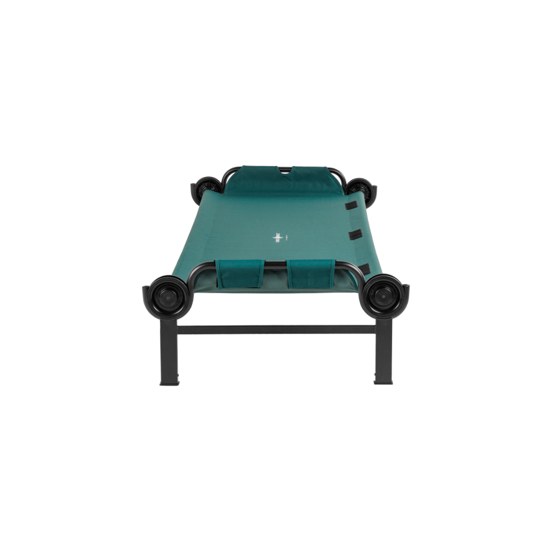 Large Disc-O-Bed Single Camping Cot front view