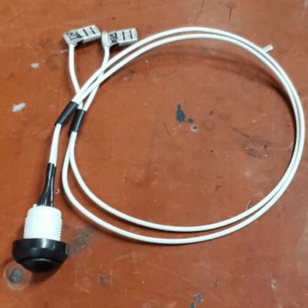 Picture of Laveo Dry Flush Toilet Replacement Part - Push Button Start with Wire Assembly