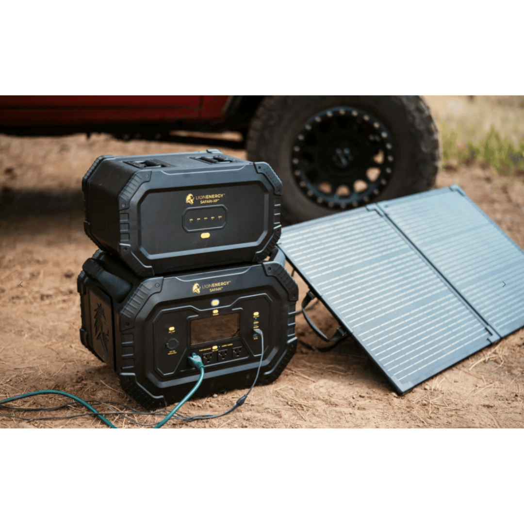 Lion Energy - 25' Solar Extension Cable - Lifestyle image