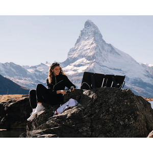 Lion Energy 50W Foldable Solar Panel - Lifestyle Image