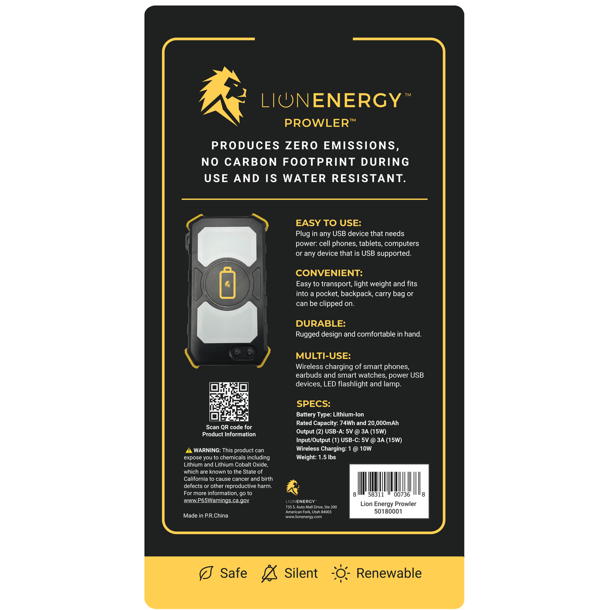 Lion Energy - Lion Prowler