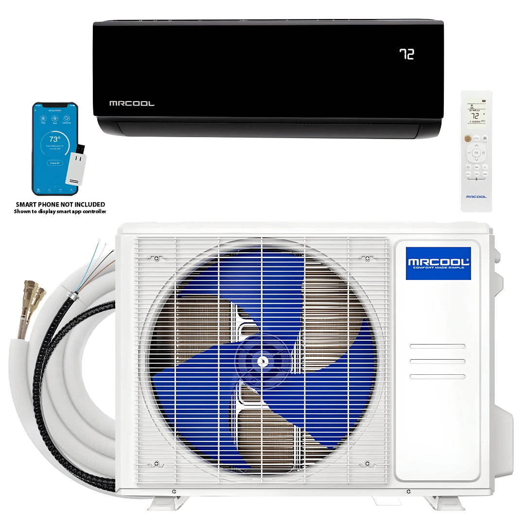 MRCOOL DIY® Select 9K BTU Single Zone Mini Split Heat Pump 115V - Black Air Handler