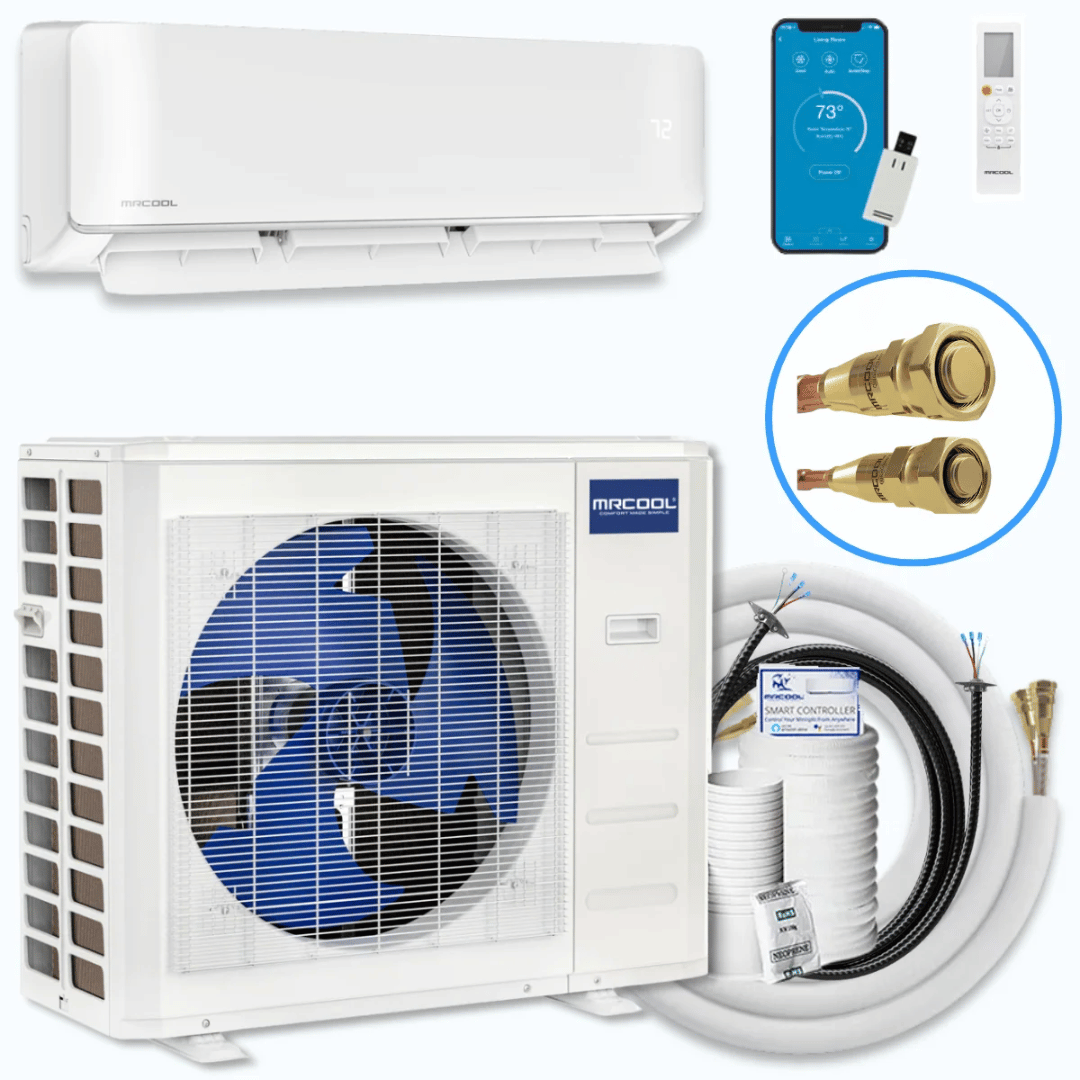 MRCOOL DIY® Select 9K BTU Single Zone Mini Split Heat Pump 115V - White Air Handler