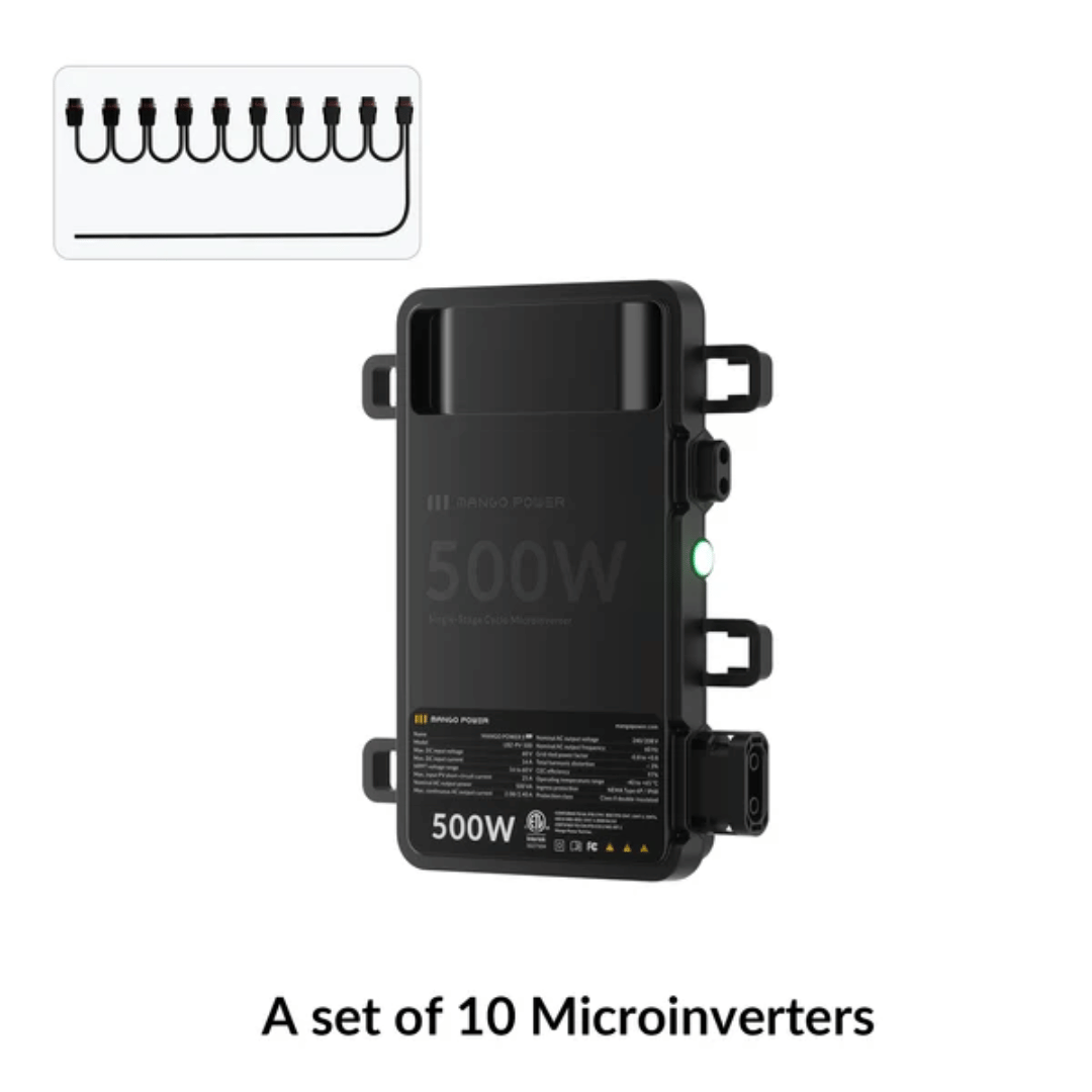 Mango Power S Pro Microinverter 5000W set of 10 microinverters