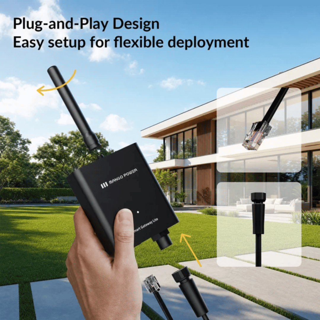 Mango Power Smart Gateway Lite - Plug and Play Design