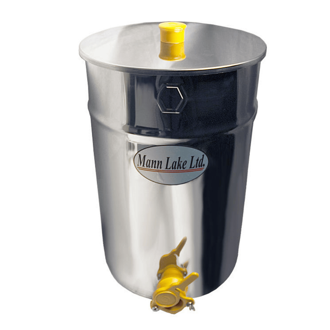 Mann Lake HH186 Stainless Steel Honey Storage Tank 110 LBS