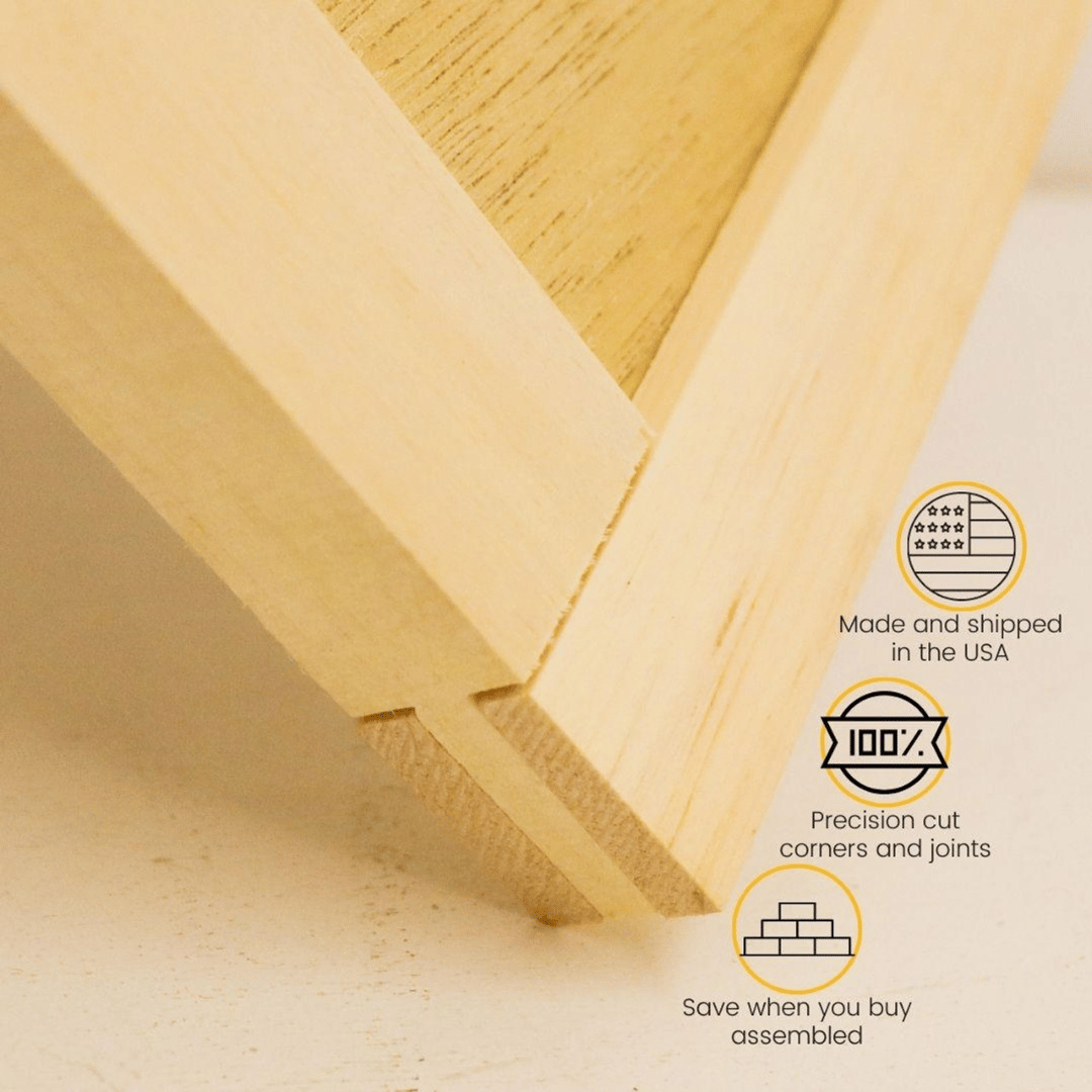 Picture of Mann Lake Nuc Notched Inner Cover Features