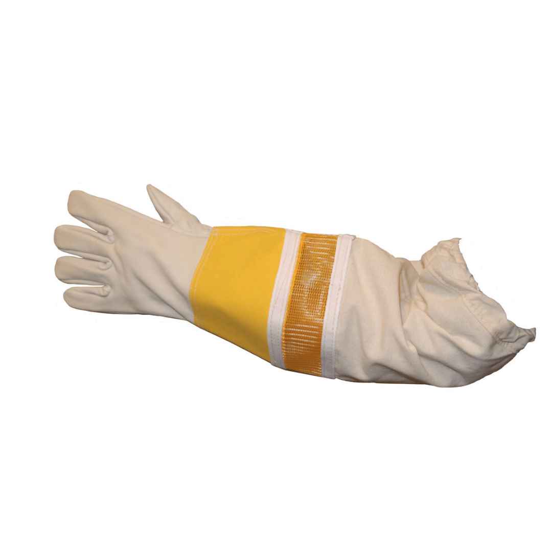Picture of Mann Lake Premium Vented Cowhide Beekeeping Gloves