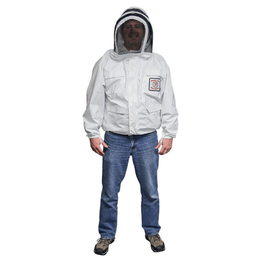 Picture of Mann Lake Weathertek Pollinator Beekeeping Jacket with Veil
