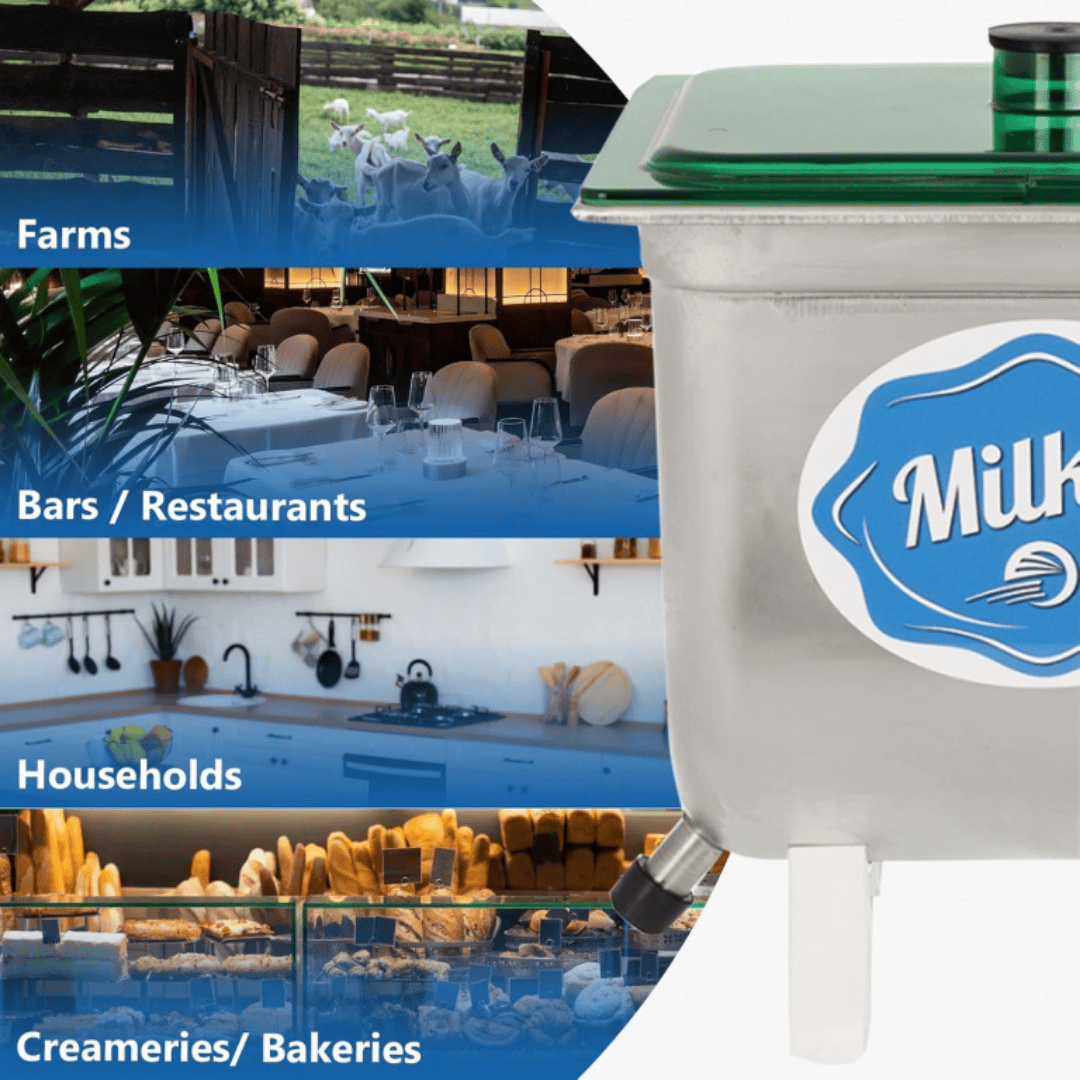 Milky Day Hand Crank Butter Churn FJ10 H uses