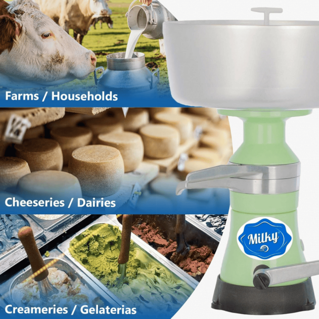 Milky Day Manual Cream Separator FJ 85 HAP uses